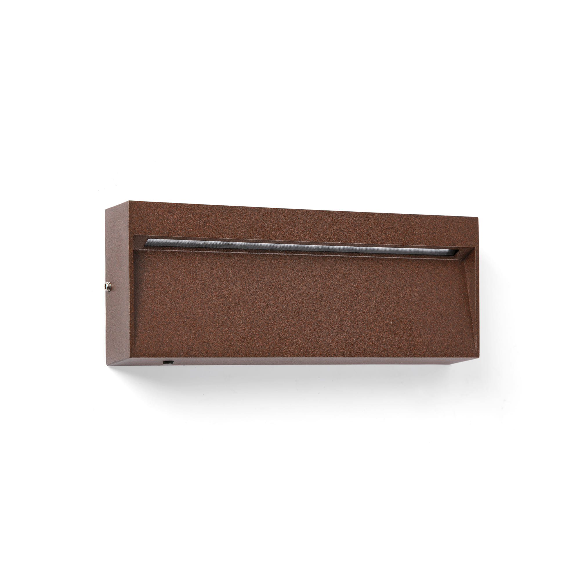 Faro DUNE R Rechteckige Wandapplikat in Rostbraun, 6W 4CCT - Produktbild 1