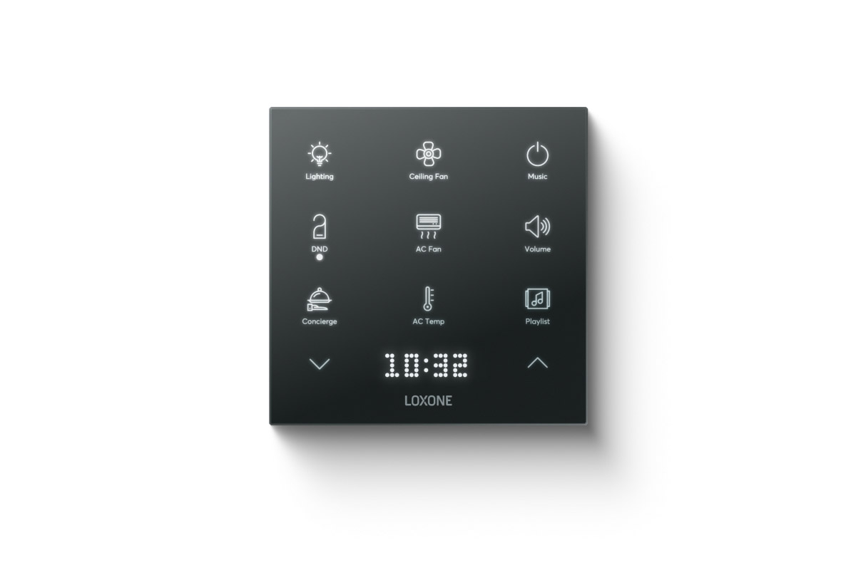 Loxone Touch Pure Flex Tree Anthrazit - Produktbild 1