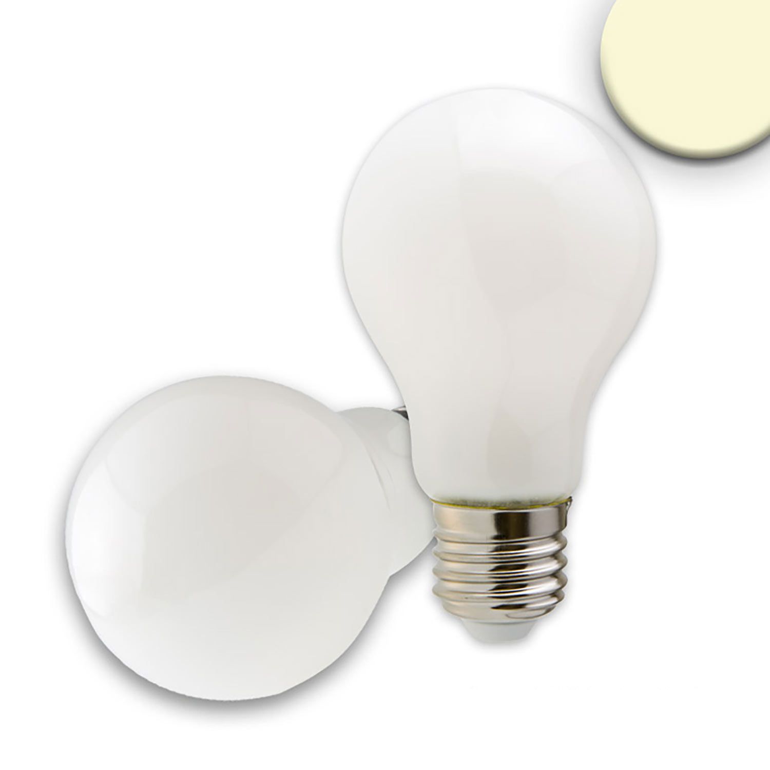 ISOLED E27 LED Birne, 8W, milky, warmweiß, dimmbar ISOLED E27 LED Birne, 8W, milky, warmweiß, dimmbar - 1