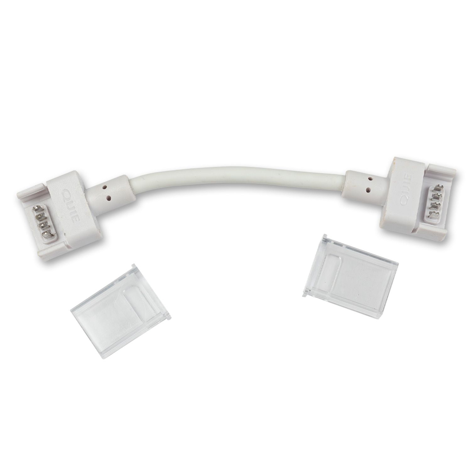 ISOLED Kontakt-Verbinder mit Kabel (max. 5A) O1-412 für 4-pol. IP68 Flexstripes mit Breite 12mm, Pitch >8mm - 1