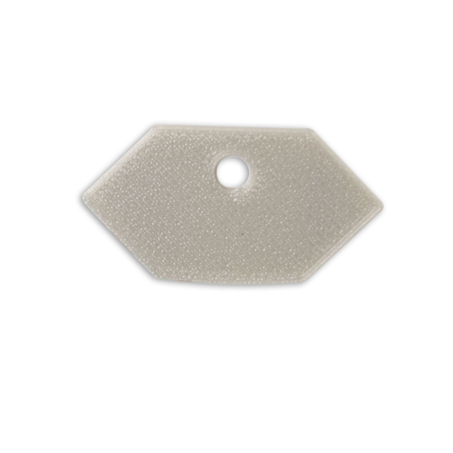 ISOLED Endkappe E215 für LED Trockenbauprofil Inneneck, mit Kabeldurchführung, 1STK - 2