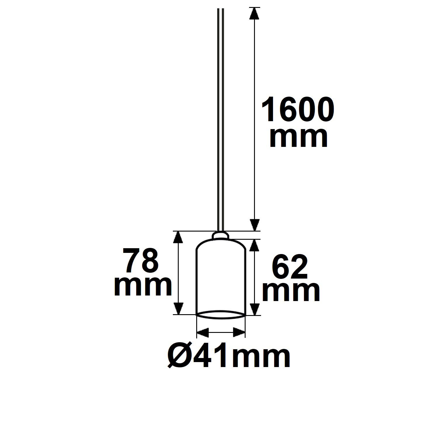 ISOLED E27 Fassung schwarz mit schwarzem Kabel 160cm - 2