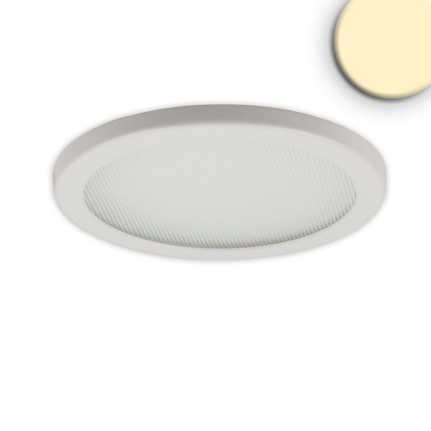 ISOLED LED Downlight Flex 23W, prismatisch, 120°, Lochausschnitt 50-210mm, warmweiß, dimmbar ISOLED LED Downlight Flex 23W, prismatisch, 120°, Lochausschnitt 50-210mm, warmweiß, dimmbar - 1