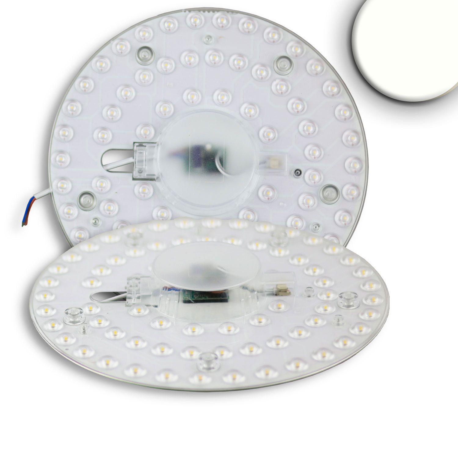 ISOLED LED Umrüstplatine 230mm, 24W, mit Haltemagnet, neutralweiß - 1