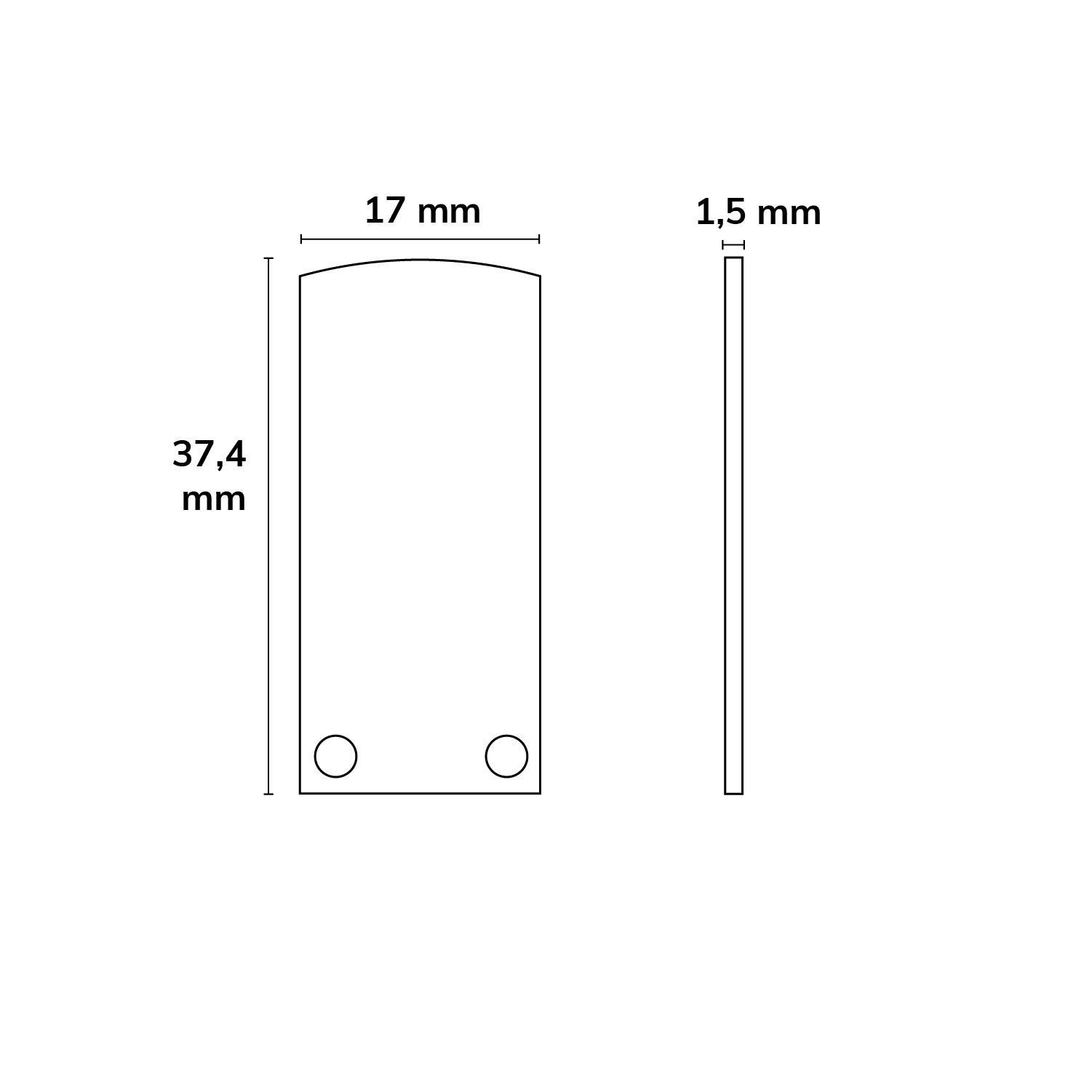 ISOLED Endkappe EC18 für SURF12 RAIL inkl. COVER4 mit TUNNEL, Alu eloxiert - 2