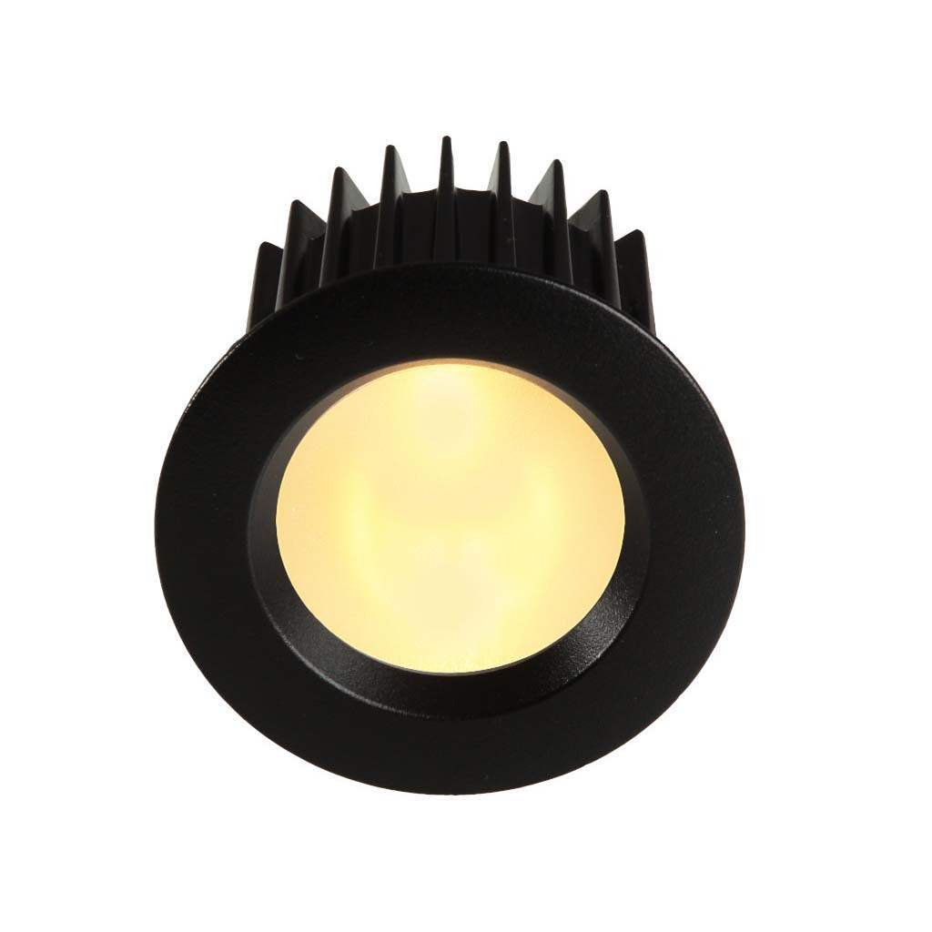 Emilum LED-Spot 24V, 8W, 3000K, CRI90 Schwarz Emilum LED-Spot 24V, 8W, 3000K, CRI90 Schwarz - Produktbild 1