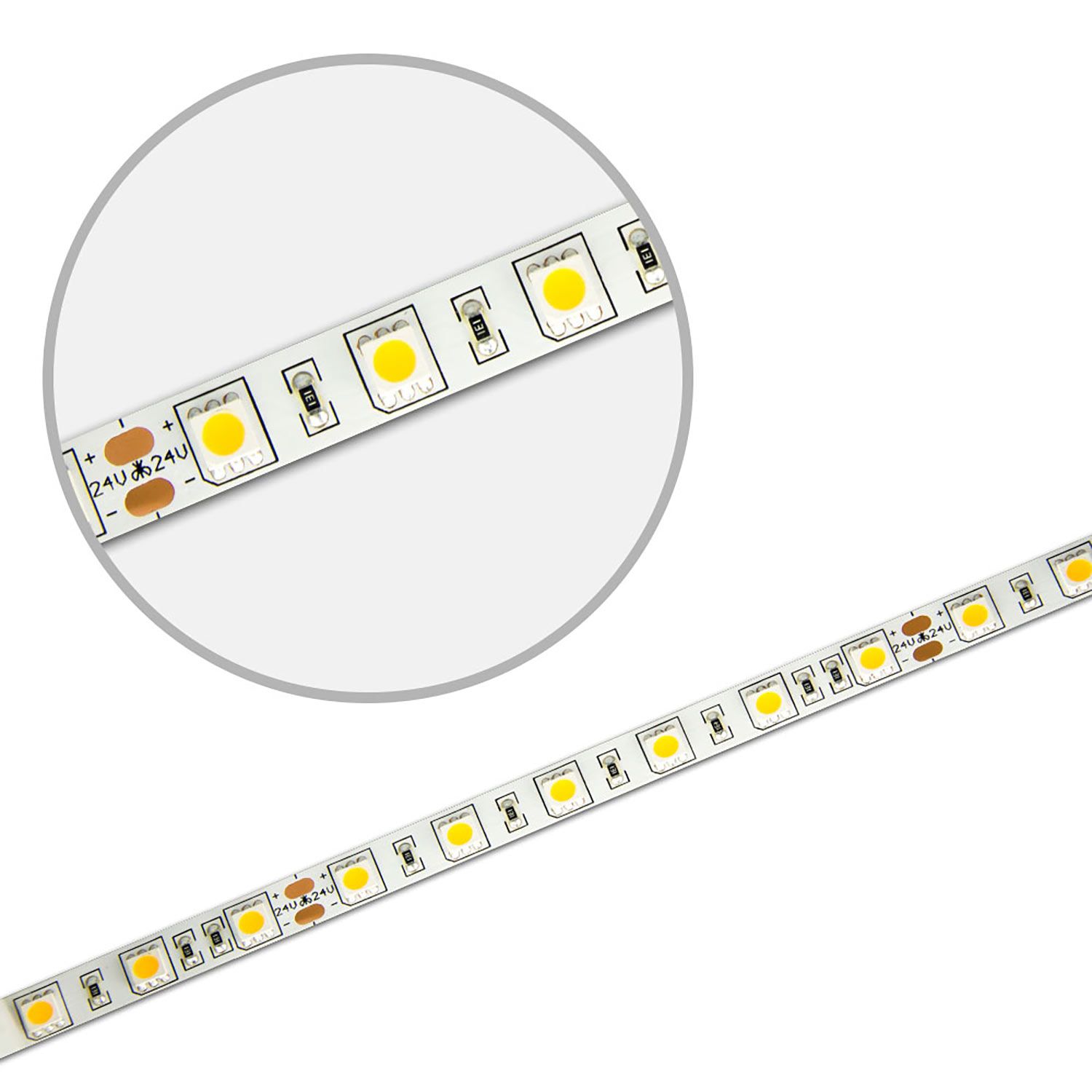 ISOLED LED SIL830 Flexband, 24V DC, 14,4W, IP20, 3000K, 5m Rolle, 60 LED/m - 3