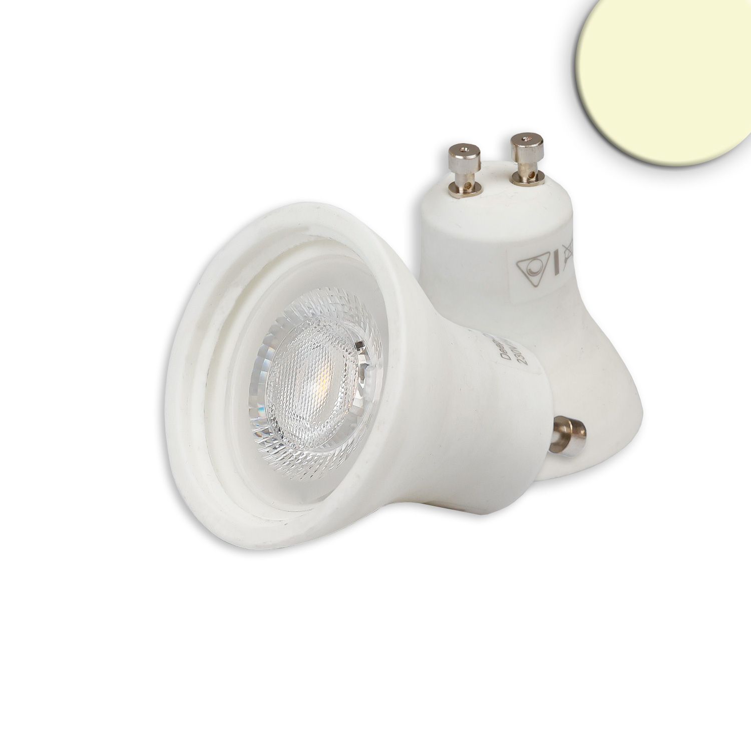 ISOLED LED Spot SYS-GU10, rund, 5W, CRI90, 2700K, dimmbar (exkl. Cover, exkl. Einbaurahmen) - 1