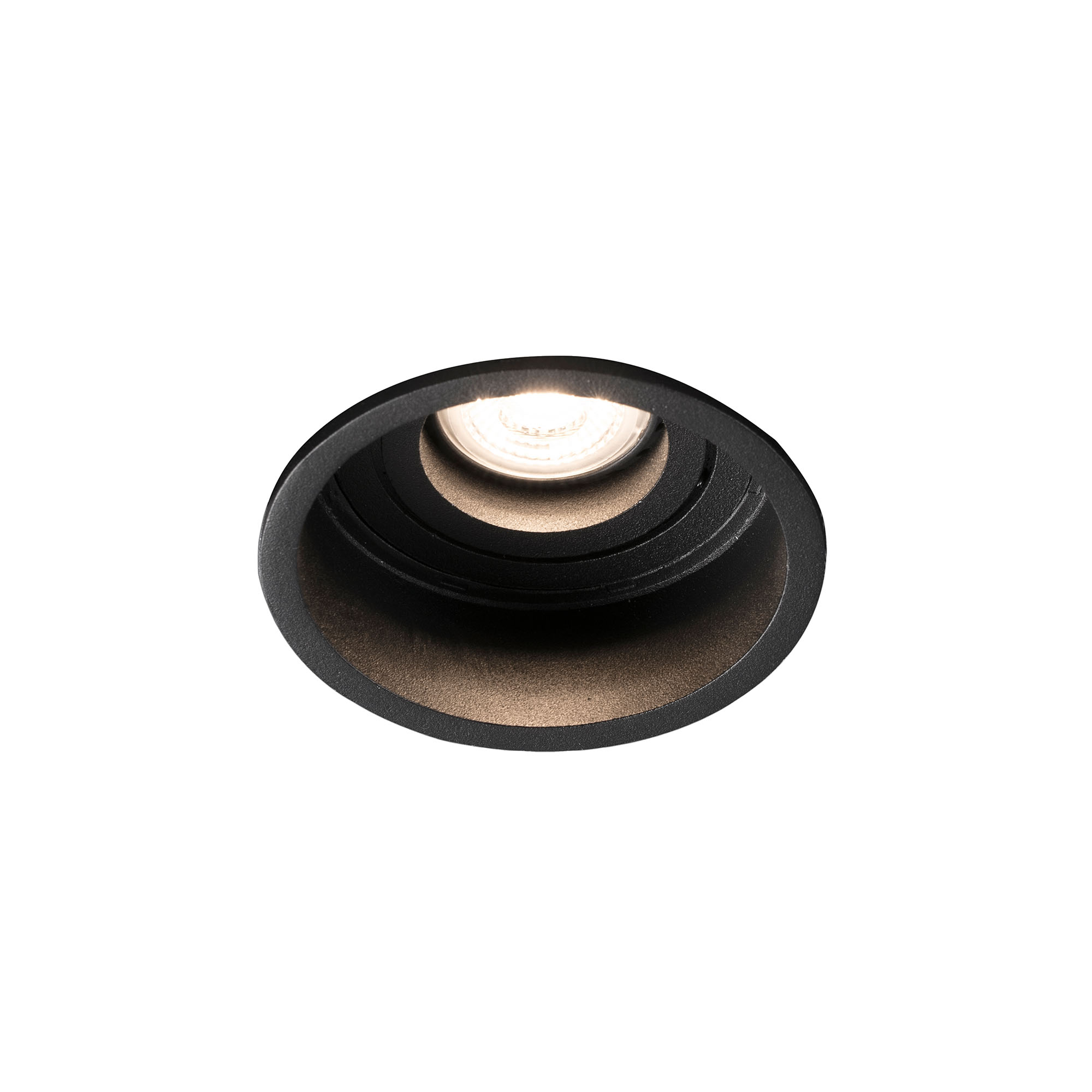 Faro HYDE R Einbaudownlight schwarz rund verstellbar Faro HYDE R Einbaudownlight schwarz rund verstellbar - Produktbild 1