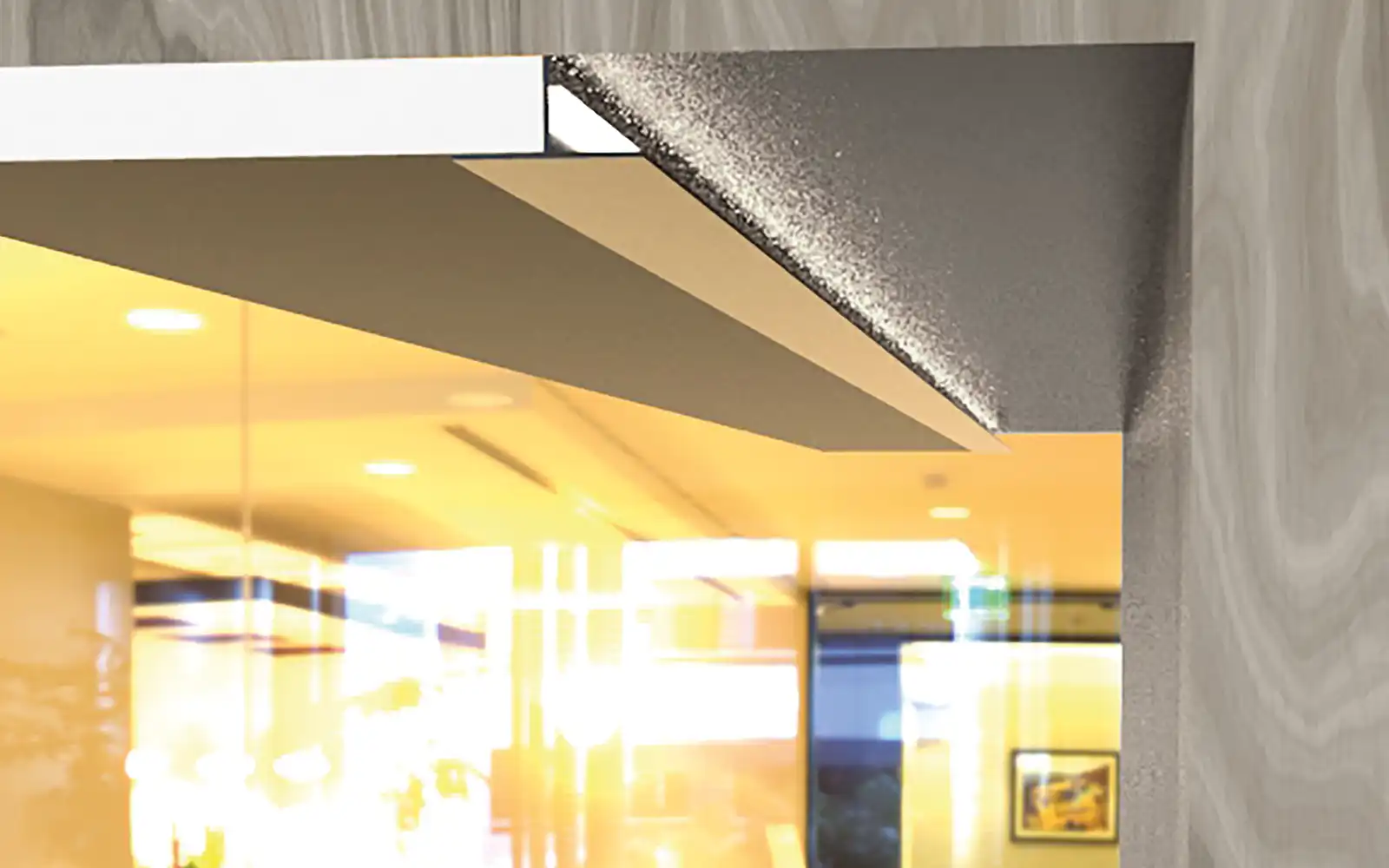 ISOLED LED Trockenbau T-Profil 12,schwarz 9005 200cm - 2