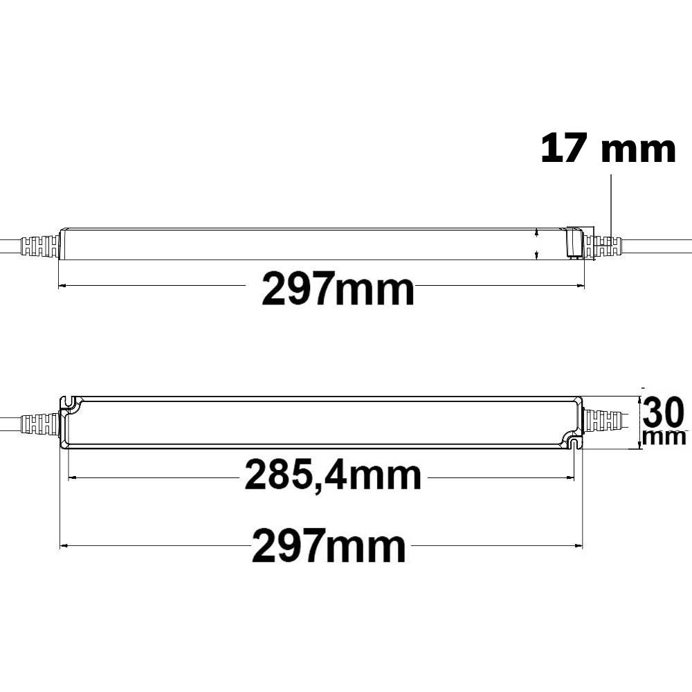 ISOLED LED Trafo 24V/DC, 0-60W, IP66, SELV - 2