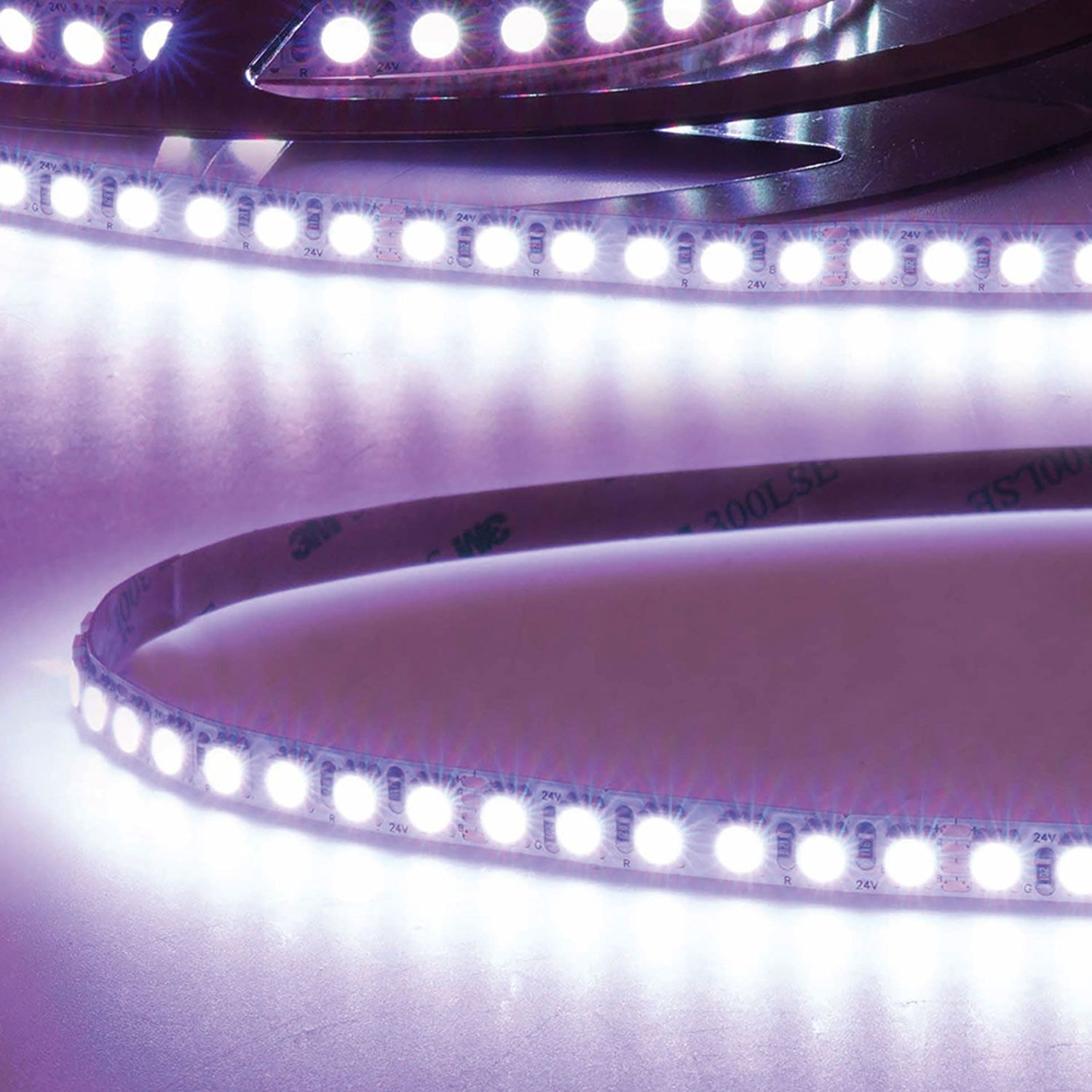 ISOLED LED RGB MICRO Flexband, 24V DC, 12W, IP20, 5m Rolle, 120 LED/m - 1