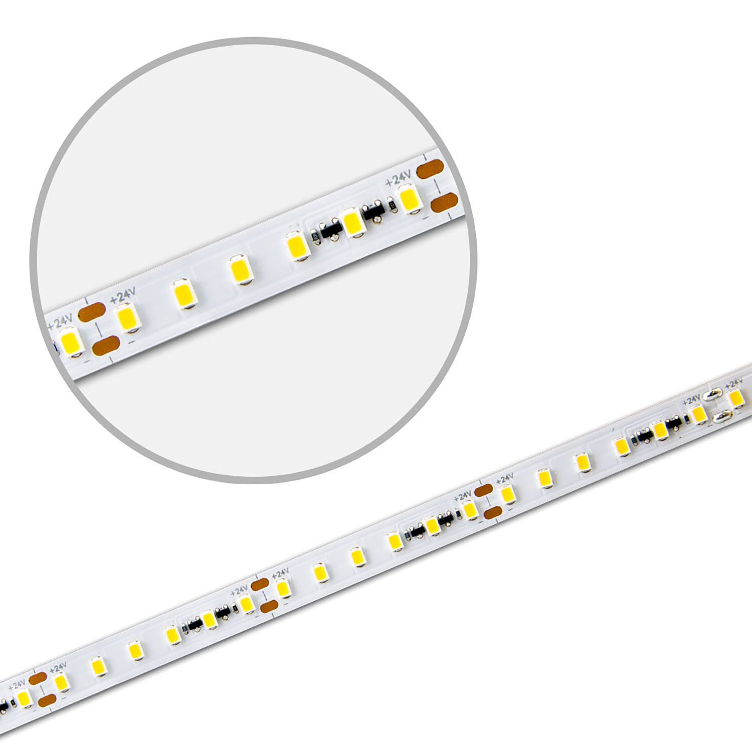 ISOLED LED CRI927 CC Flexband, 24V DC, 12W, IP20, 2700K, 15m Rolle, 120 LED/m - 3