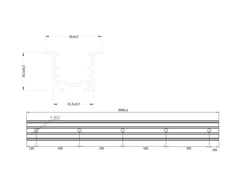 Molto Luce VANTI RAIL R (SILVER) - Produktbild 2