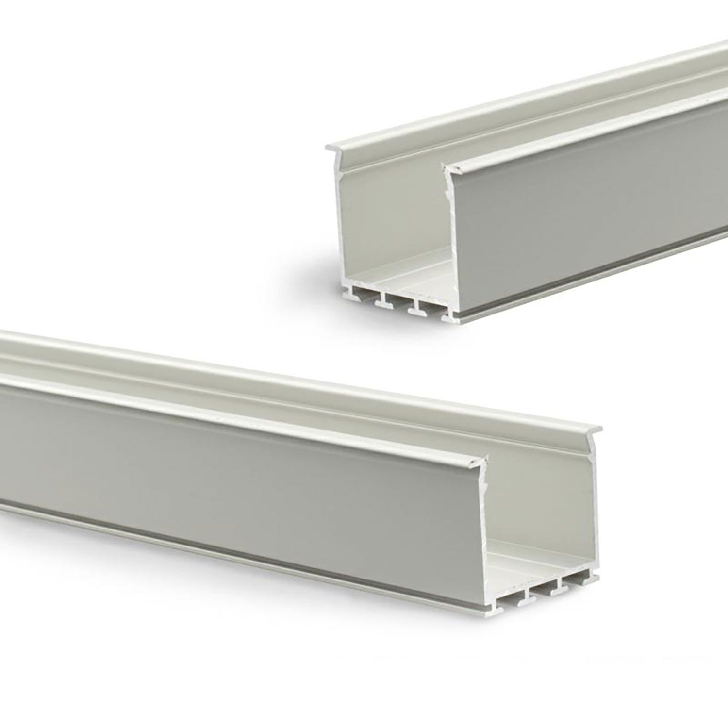 ISOLED LED Einbauprofil WING20 Miniflansch gerade, eloxiert L: 200cm - 3
