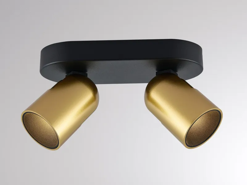 Molto Luce NUUN SPOT II SD (schwarz gold) Molto Luce NUUN SPOT II SD (schwarz gold) - Produktbild 1