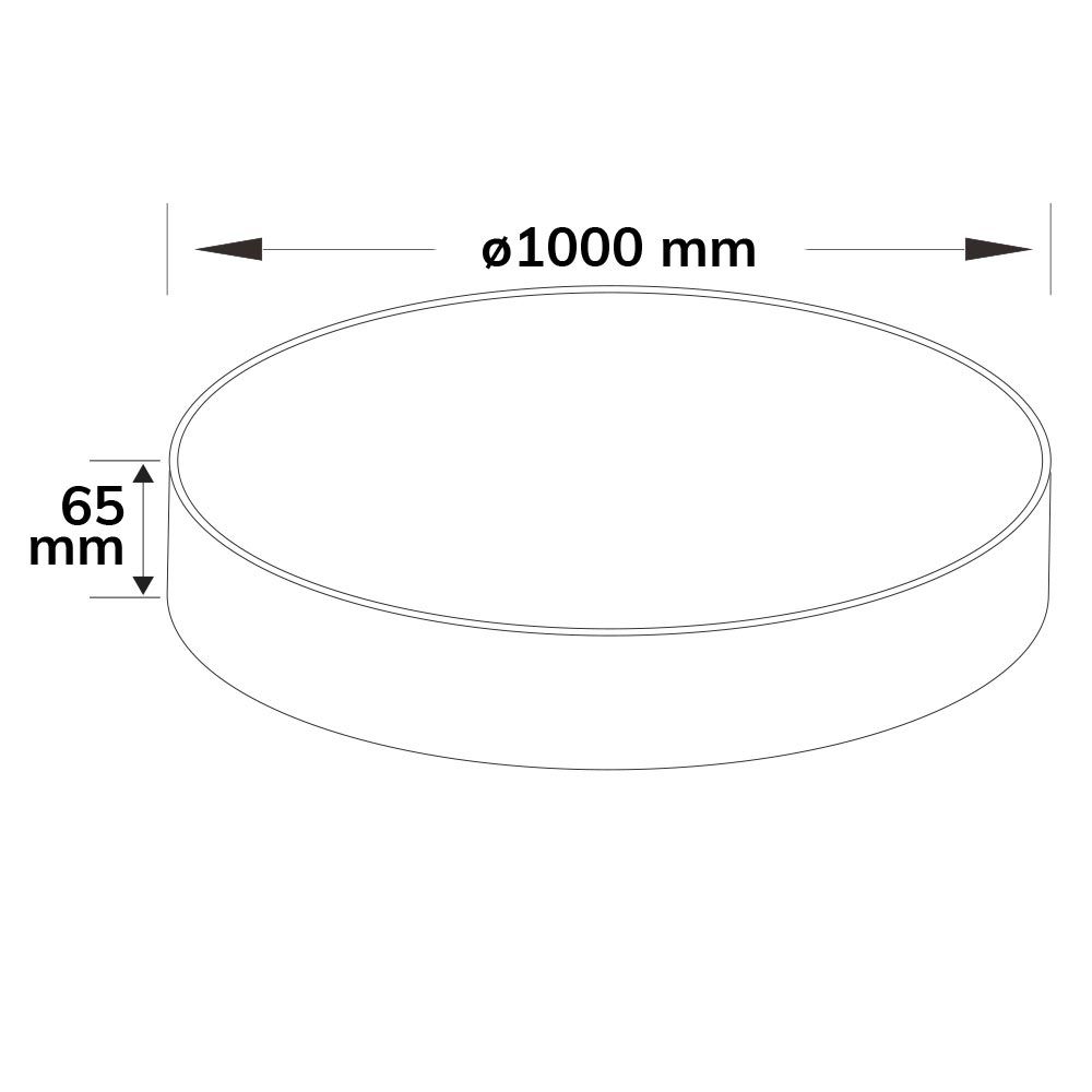 ISOLED LED Deckenleuchte UGR