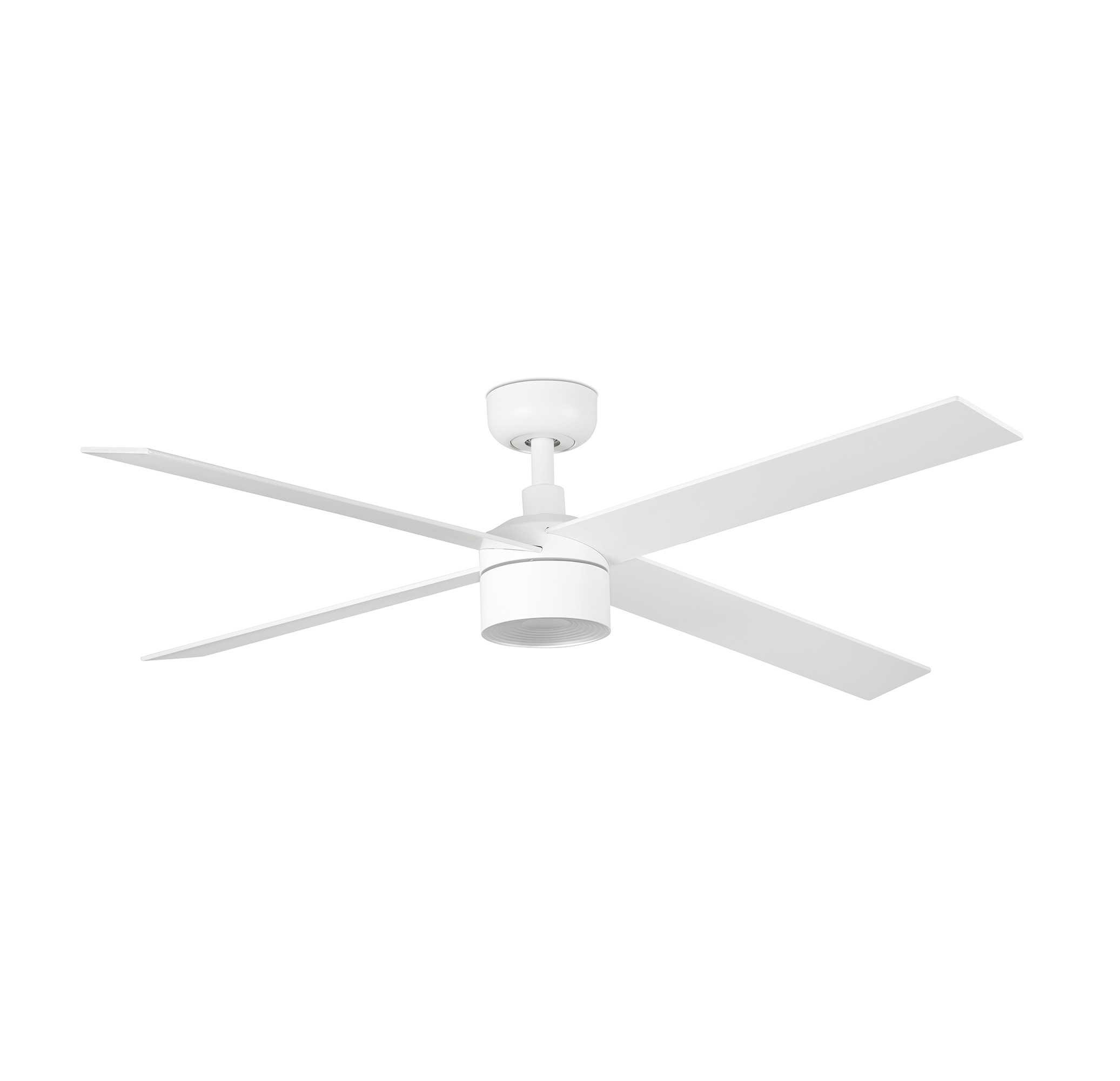 Faro RUDDER TEK 4 L Ventilator weiß/Esche 2700K - Produktbild 1