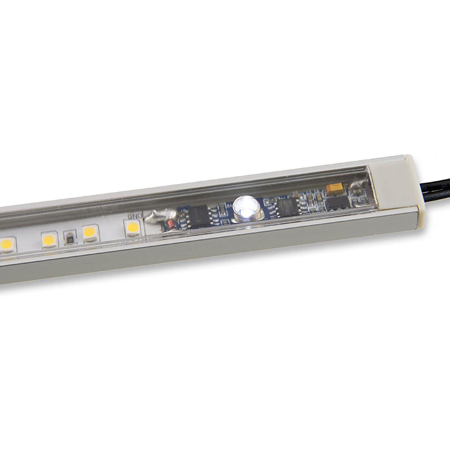 ISOLED LED Mini PWM-Dimmer zum Einbau unter Profilcover, 1 Kanal, 12-24V DC 3A - 2