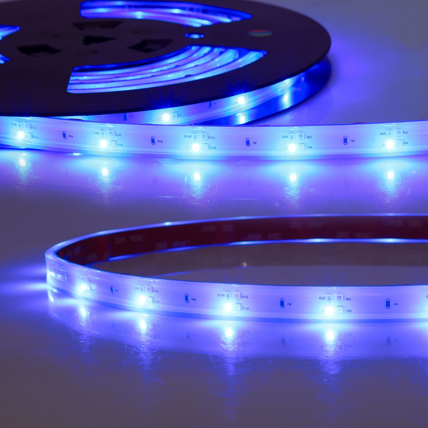 ISOLED LED GROW Flexband, 48V DC, 17W/m, IP67, PPF 15,1 µmol/s, 5m Rolle, 50cm Trennstelle, 4x24 LED/m - 6