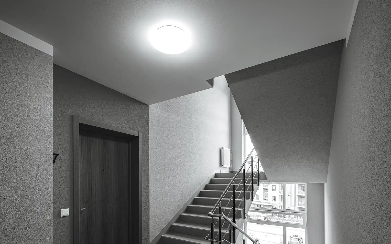 ISOLED LED Umrüstplatine 160mm, 14W, neutralweiß, mit Haltemagnet und HF-Bewegungssensor - 2