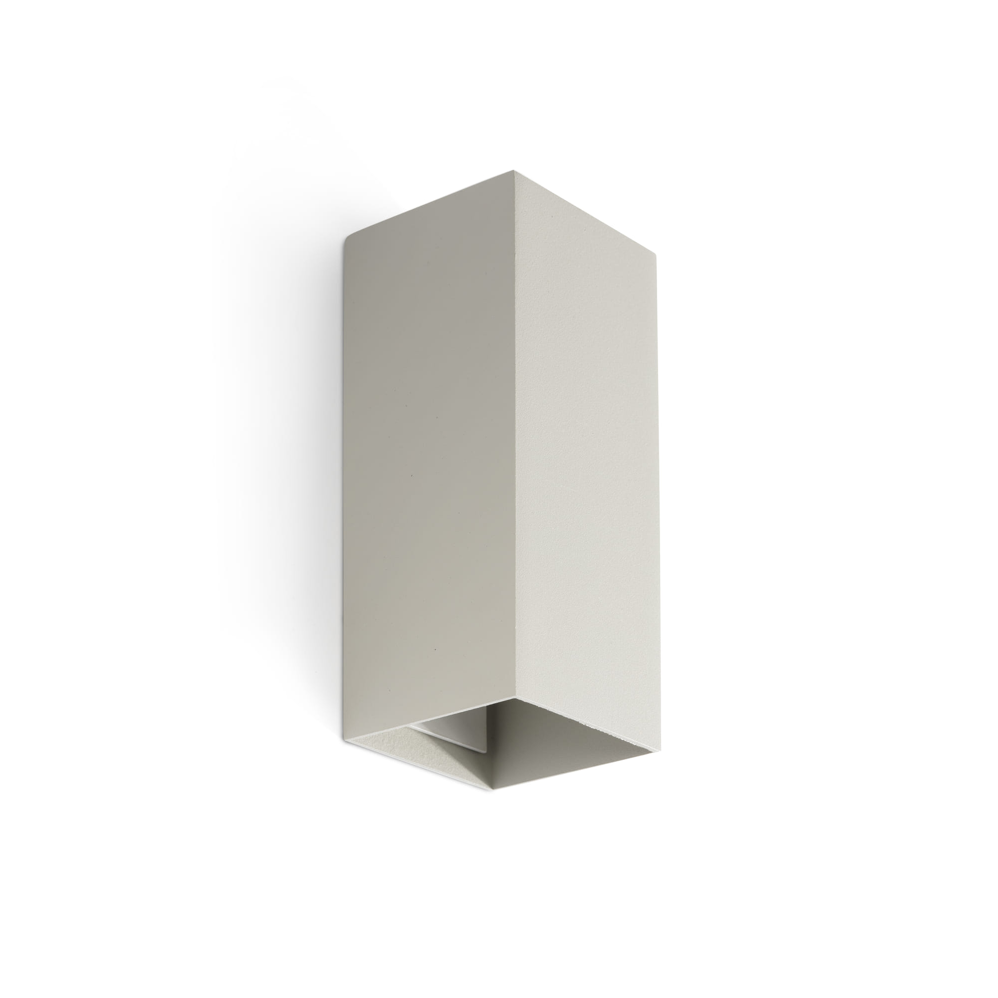 Faro LUNE 2L Quadratische Wandleuchte grau Faro LUNE 2L Quadratische Wandleuchte grau - Produktbild 1