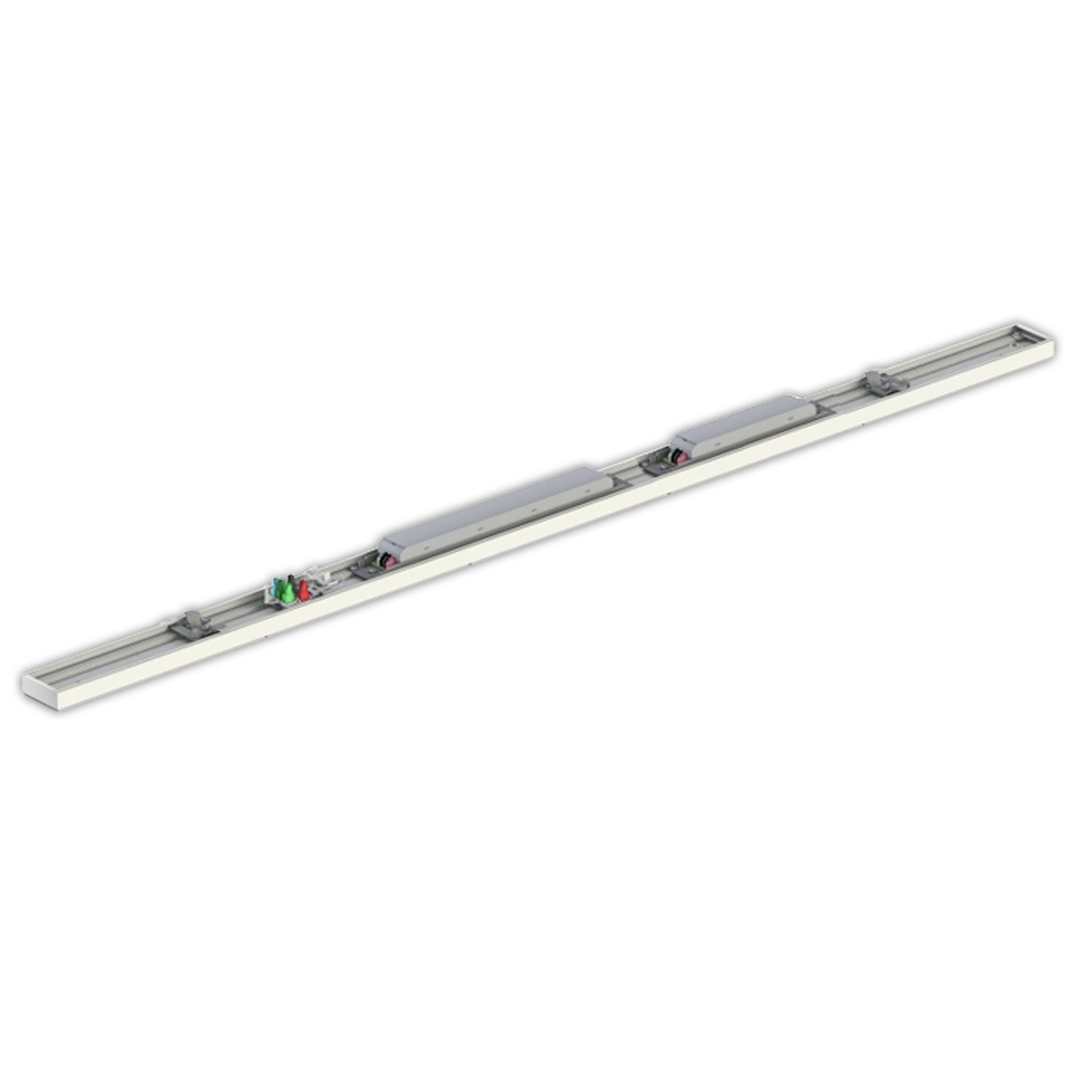 ISOLED FastFix LED Linearsystem S Modul 1,5m 25-75W, 4000K, 180lm/W, 90°, DALI dimmbar mit Notlichtfunktion - 3