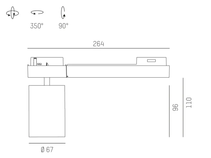 Molto Luce MOVA S BASIC VOLARE (weiß) - Produktbild 2