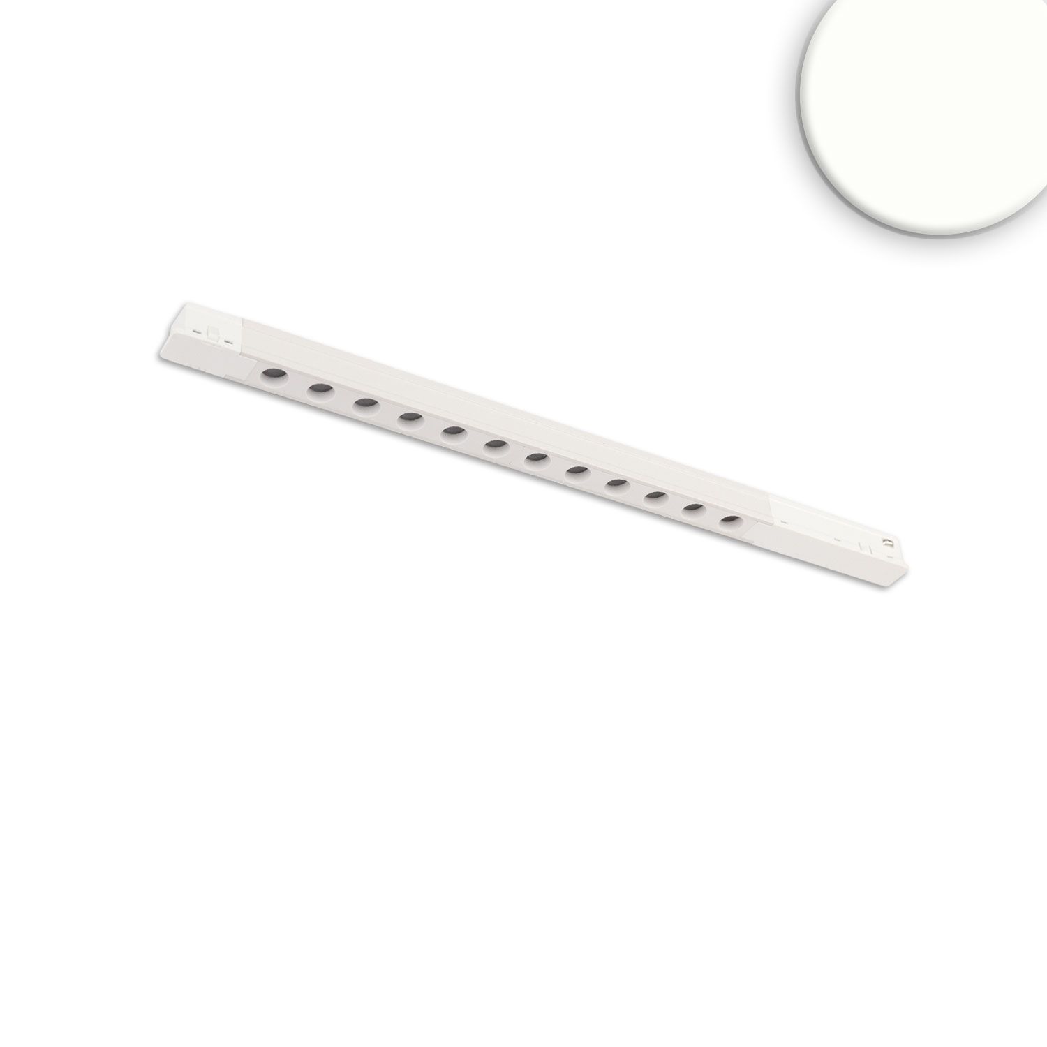 ISOLED Track48 Leuchte Mini Raster, weiß, 34cm, 12W, 36°, UGR ISOLED Track48 Leuchte Mini Raster, weiß, 34cm, 12W, 36°, UGR