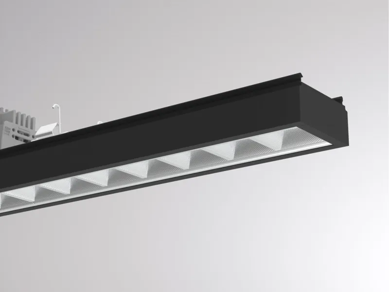 Molto Luce TRAIL LIGHT INSERT OFFICE CHROM (schwarz) - 1