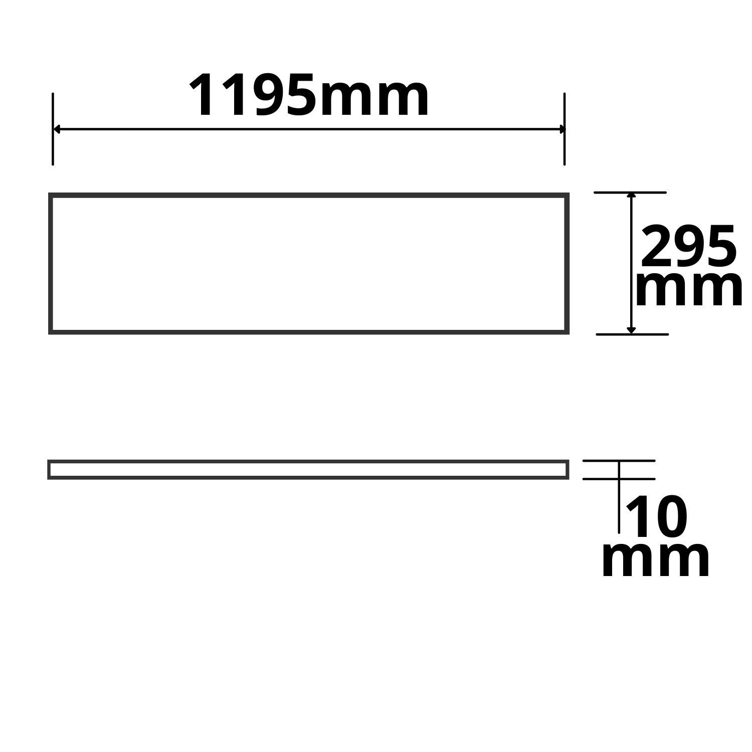 ISOLED LED Panel HCL Line 1200, 24V DC, UGR