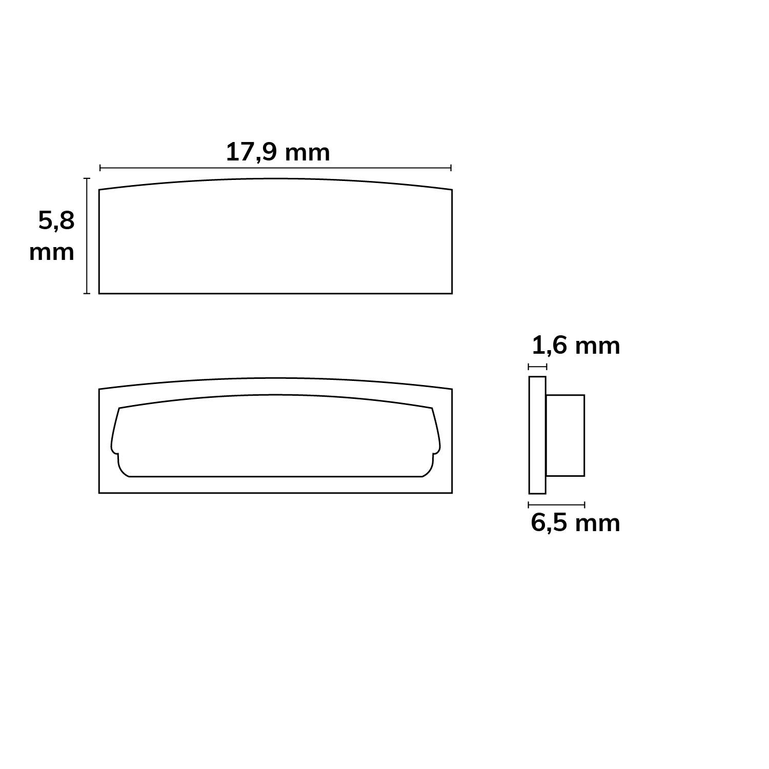 ISOLED Endkappe EC 60 für Profil SURF15 FLEX, 1 STK - 2