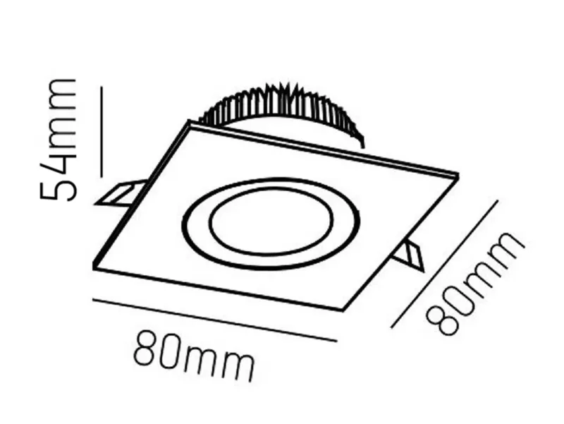 Molto Luce AGON SQUARE (schwarz matt) - Produktbild 2