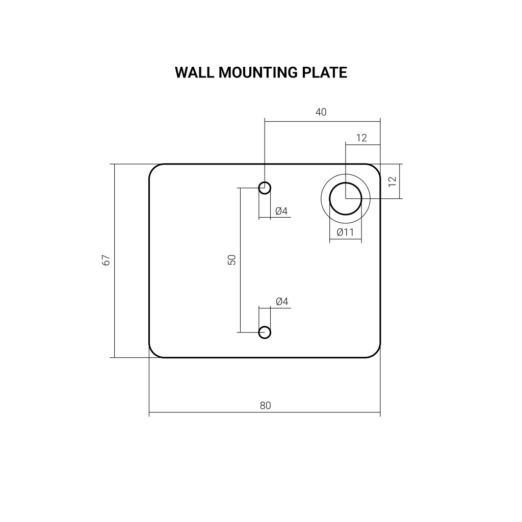 Emilum LED-Wandleuchte 24V, 8W, RGBW/2700K, CRI90, IP54 Weiß - 12