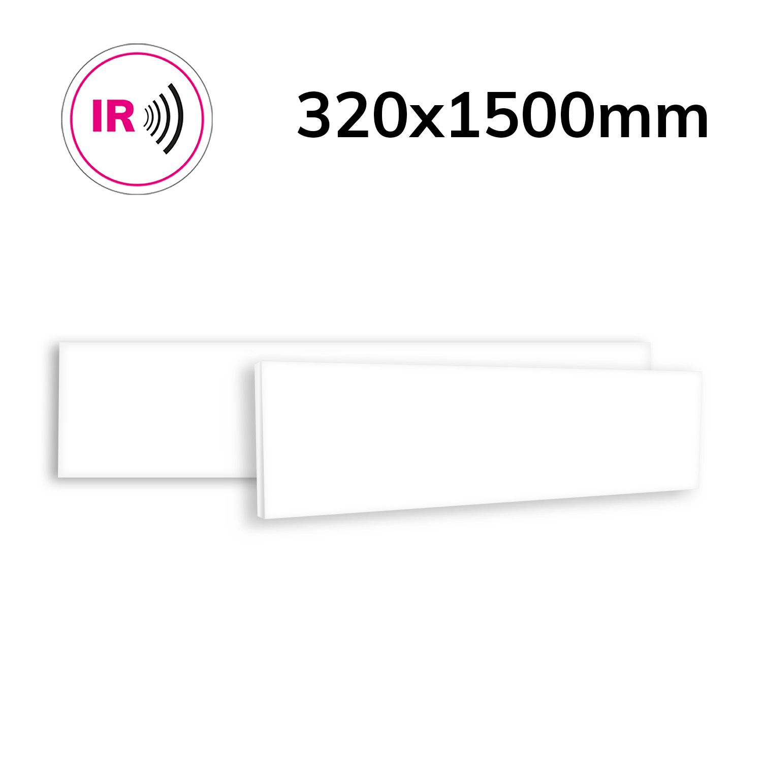 ISOLED Infrarot-Panel BEST STANDARD 320x1500mm, 440W - 1