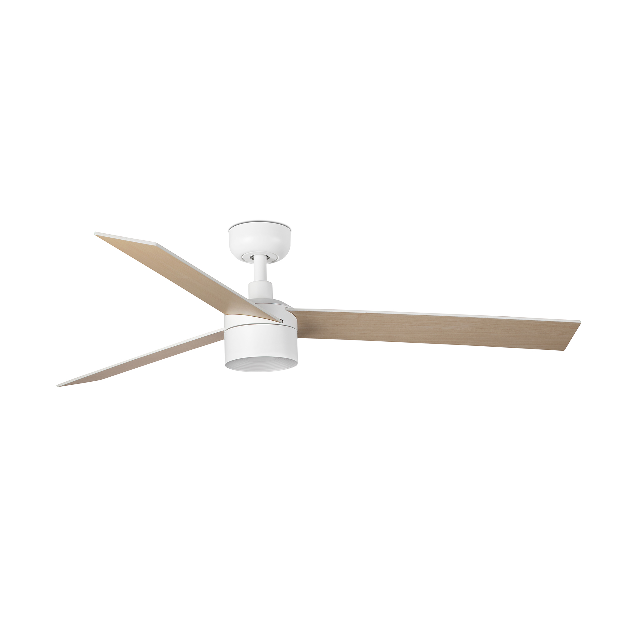 Faro RUDDER TEK 3 L Ventilator weiß/Esche 2700K TUYA - Produktbild 1