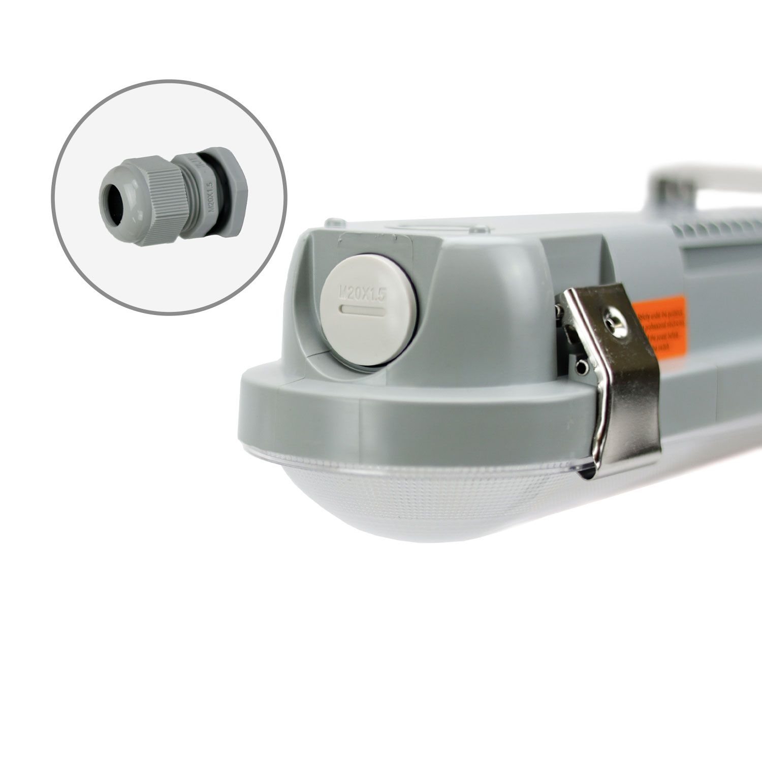 ISOLED LED Wannenleuchte 120cm, IP65, PowerSwitch 25-40W, ColorSwitch 3000|4000|5000K - 3