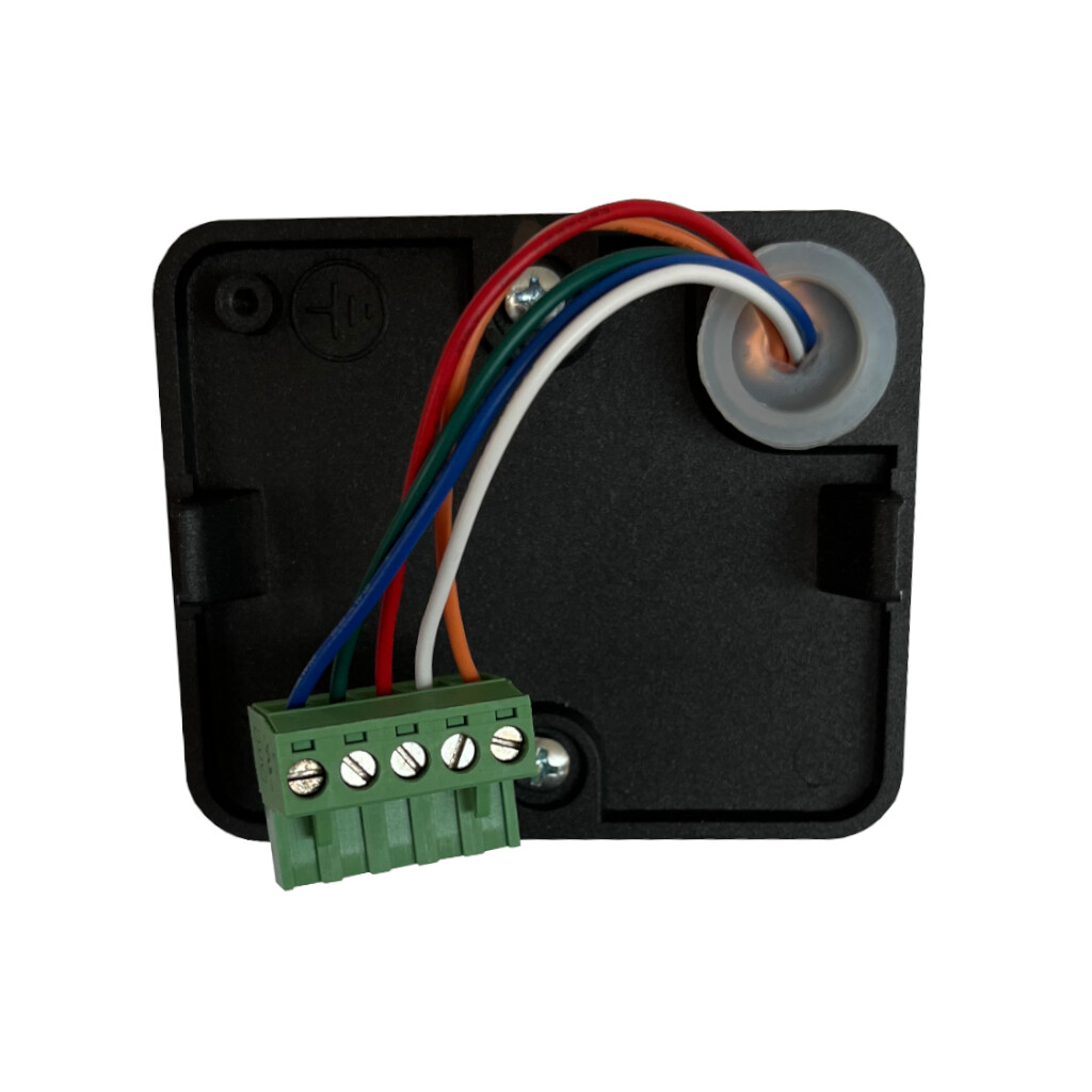 Emilum LED-Wandleuchte 24V, 8W, RGBW/2700K, CRI90, IP54 Schwarz - 7
