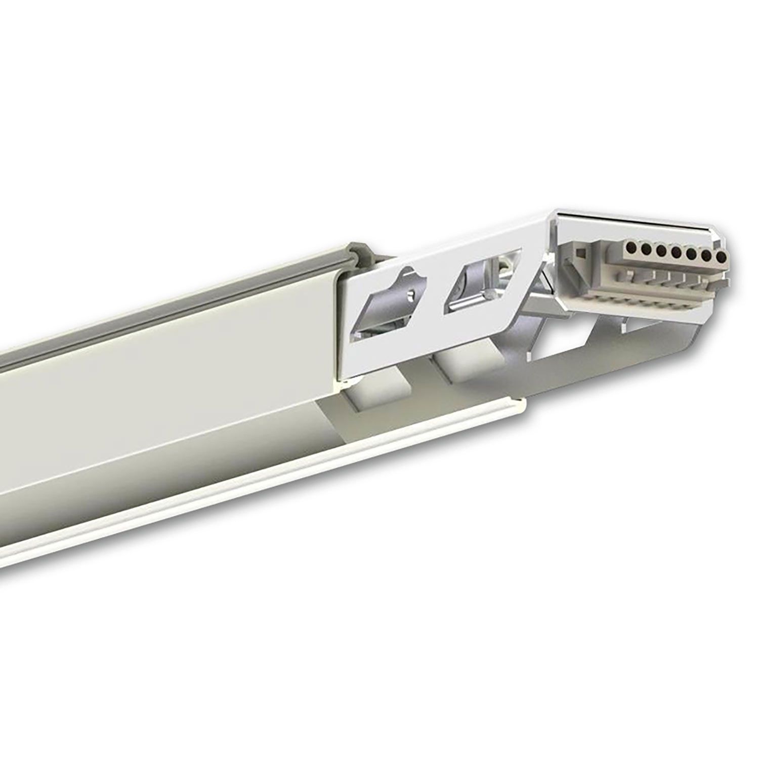 ISOLED FastFix LED Linearsystem Balkenaufnahme 3m, stromführend ISOLED FastFix LED Linearsystem Balkenaufnahme 3m, stromführend - 1