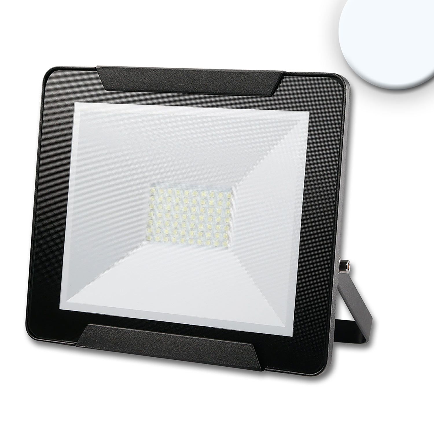 ISOLED LED Fluter 50W, kaltweiß, schwarz, IP65 - 1