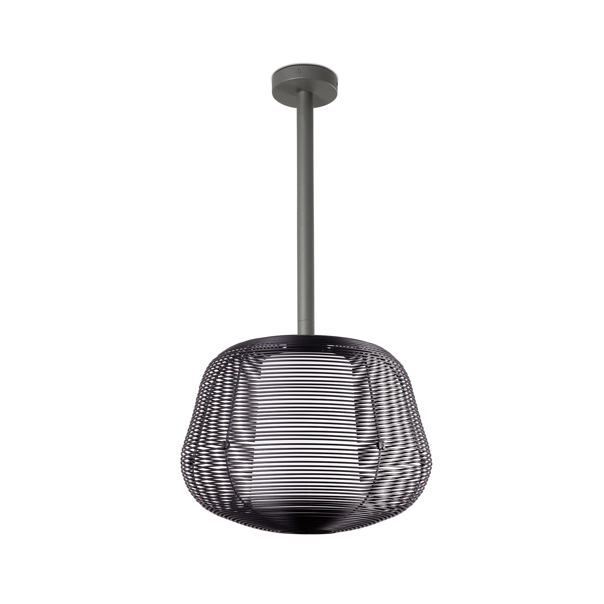 Faro NARA M Pendelleuchte fest schwarz 1xE27 Faro NARA M Pendelleuchte fest schwarz 1xE27 - 1