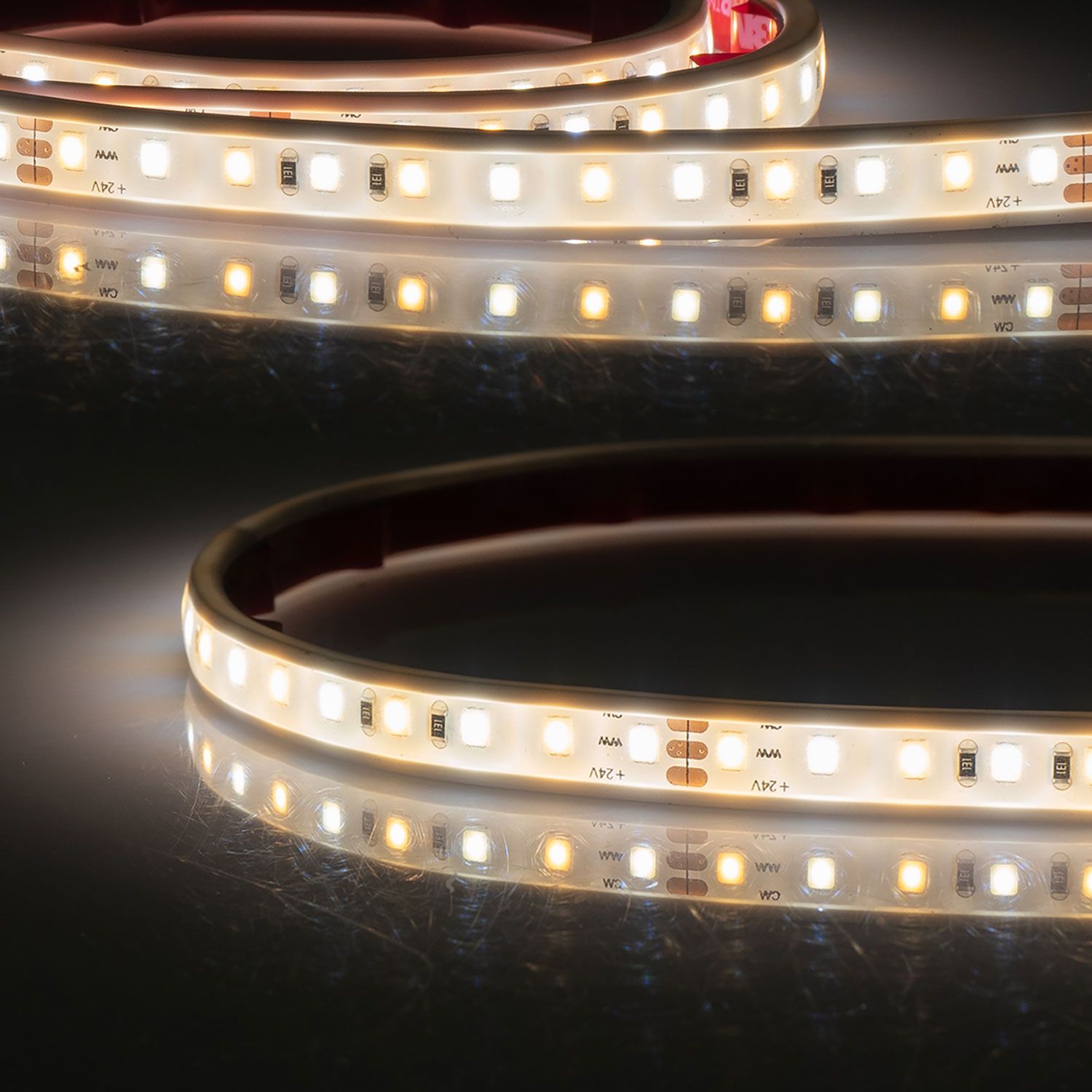 ISOLED LED AQUA927/960 PU Linear CCT Flexband, 24V DC, 7W|7 W, IP68, 5m Rolle, 120 LED/m - 1