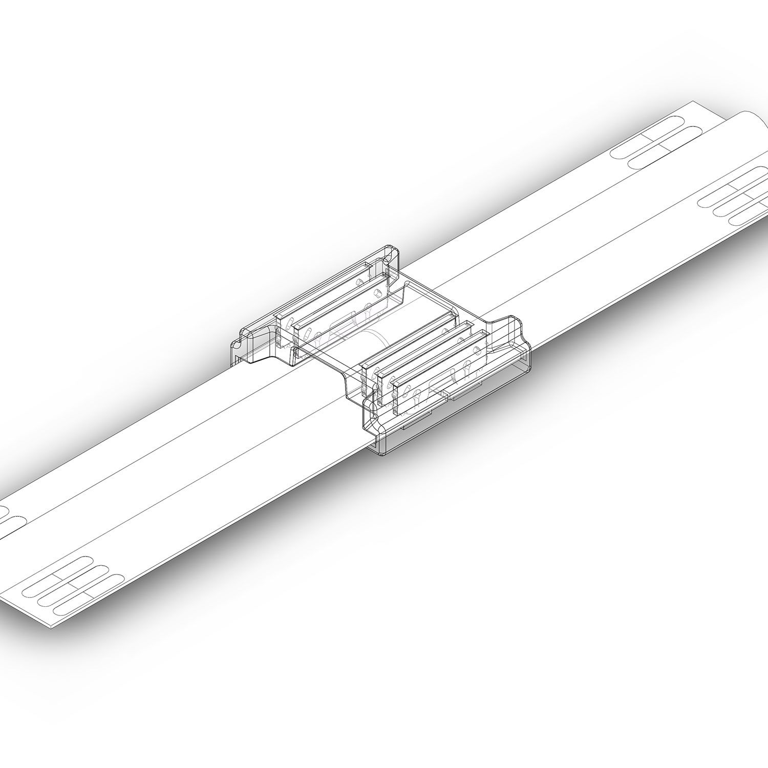 ISOLED Kontakt-Verbinder (max. 5A) K2-512-COB für 5-pol. IP20 Flexstripes mit Breite 12mm - 2