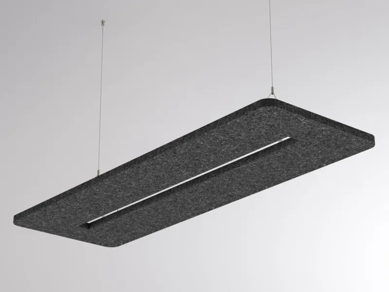 Molto Luce BOARD SQUARE LOG 50 (anthrazit meliert) Molto Luce BOARD SQUARE LOG 50 (anthrazit meliert) - Produktbild 1