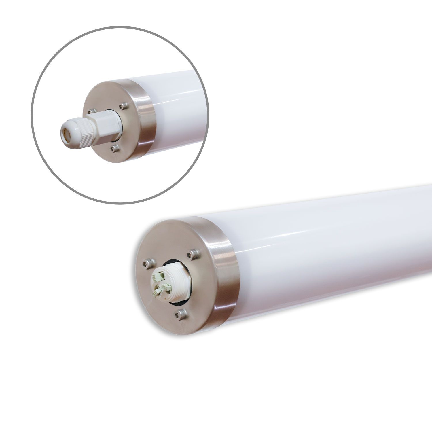 ISOLED LED Linearleuchte HP 150cm, IP69K, 48W, 160lm/W, 6000K - 6