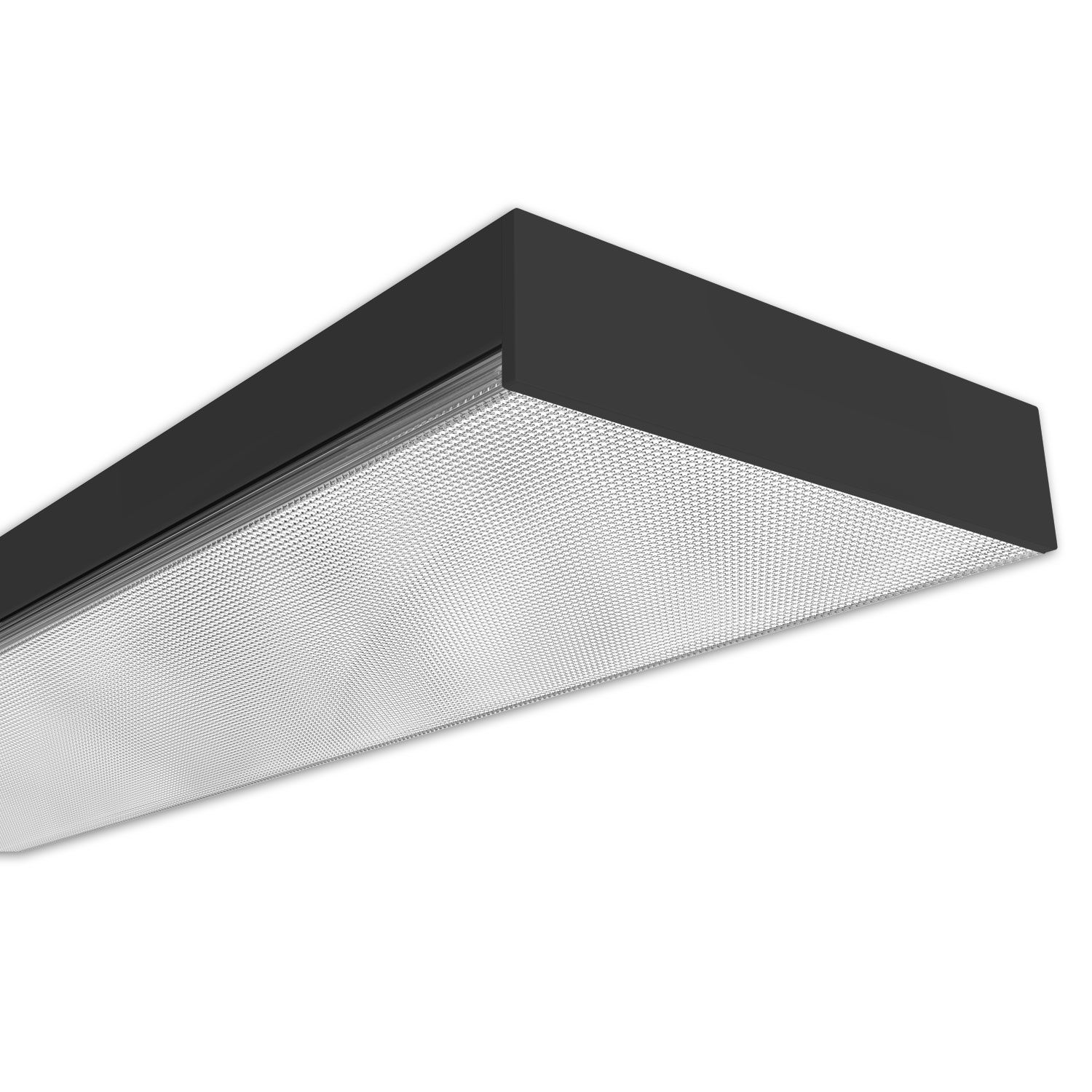 ISOLED LED Langfeldleuchte, 120x20cm, schwarz, PowerSwitch 25|30|35|40W, UGR