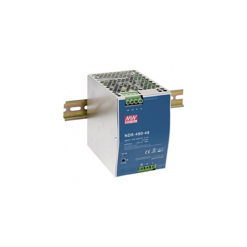 Emilum NDR-480-48 Hutschienen-Netzteil (DIN-Rail) Konstantspannung, 480 W 0 - 10 A 48 V/DC PFC Emilum NDR-480-48 Hutschienen-Netzteil (DIN-Rail) Konstantspannung, 480 W 0 - 10 A 48 V/DC PFC - 1