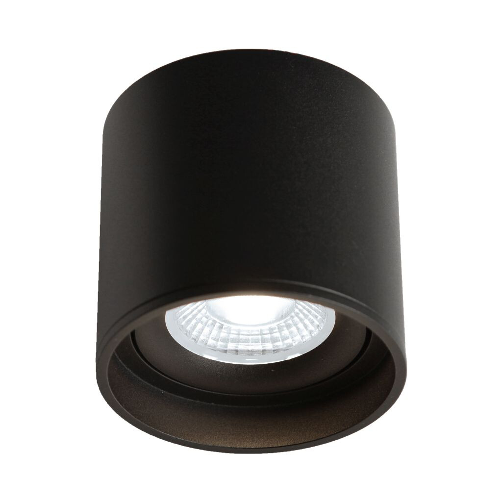 Emilum LED Ceiling Spot 24V, 8W, 2200K/5700K, CRI90 (Tuneable White, CCT) Schwarz - Produktbild 2