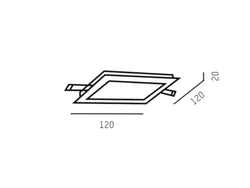 Molto Luce MOON SQUARE R (weiß matt) - Produktbild 2