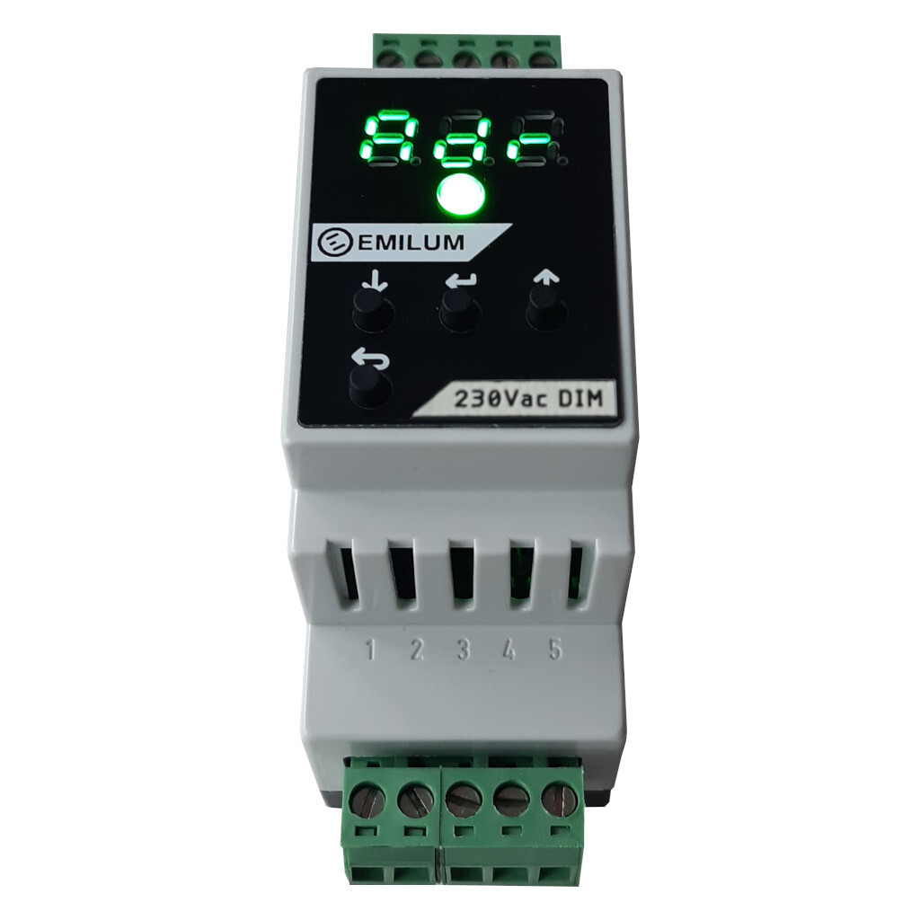Emilum Universal-Dimmer, 1-Kanal, DMX/RDM, 230Vac, 400W - 4